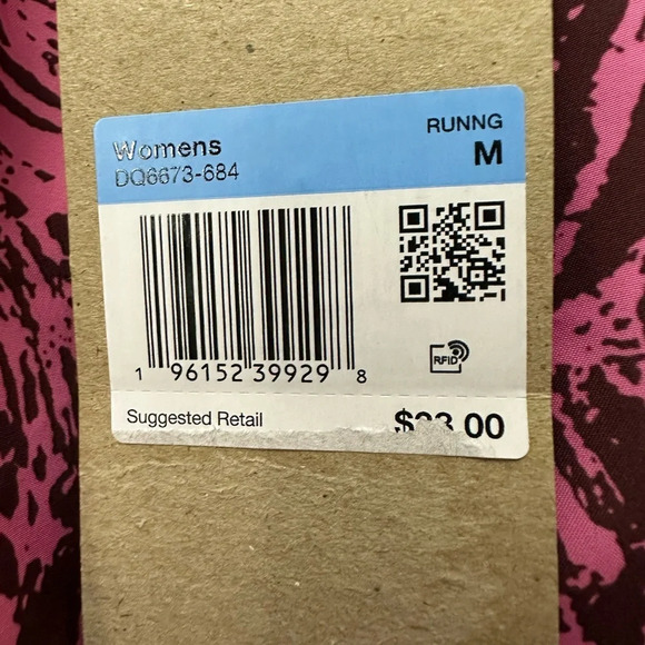 Nike Dri-FIT Women's Icon Clash Tempo Running Shorts Pink Print Size Medium NWT - Picture 3 of 6